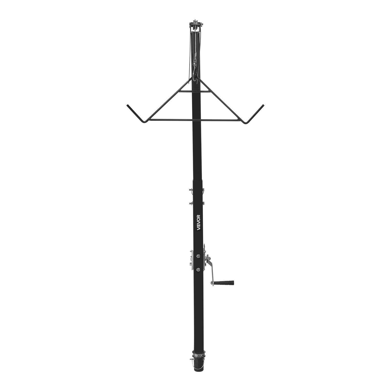 Truck Hitch Game Hoist, 300 lbs Load Capacity, Hunting Deer Hoist with 2-inch Receiver, 360-Degree Swivel V952-KCSSLSHL300L2ACZE001V0