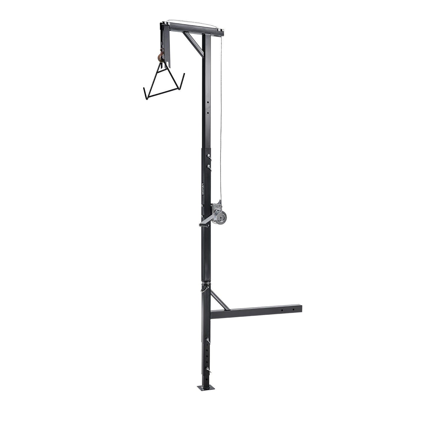Truck Hitch Game Hoist, 400 lbs Load Capacity, Hunting Deer Hoist with 2-inch Receiver, 360-Degree Swivel V952-KCSSLSHL400LMHVUF001V0