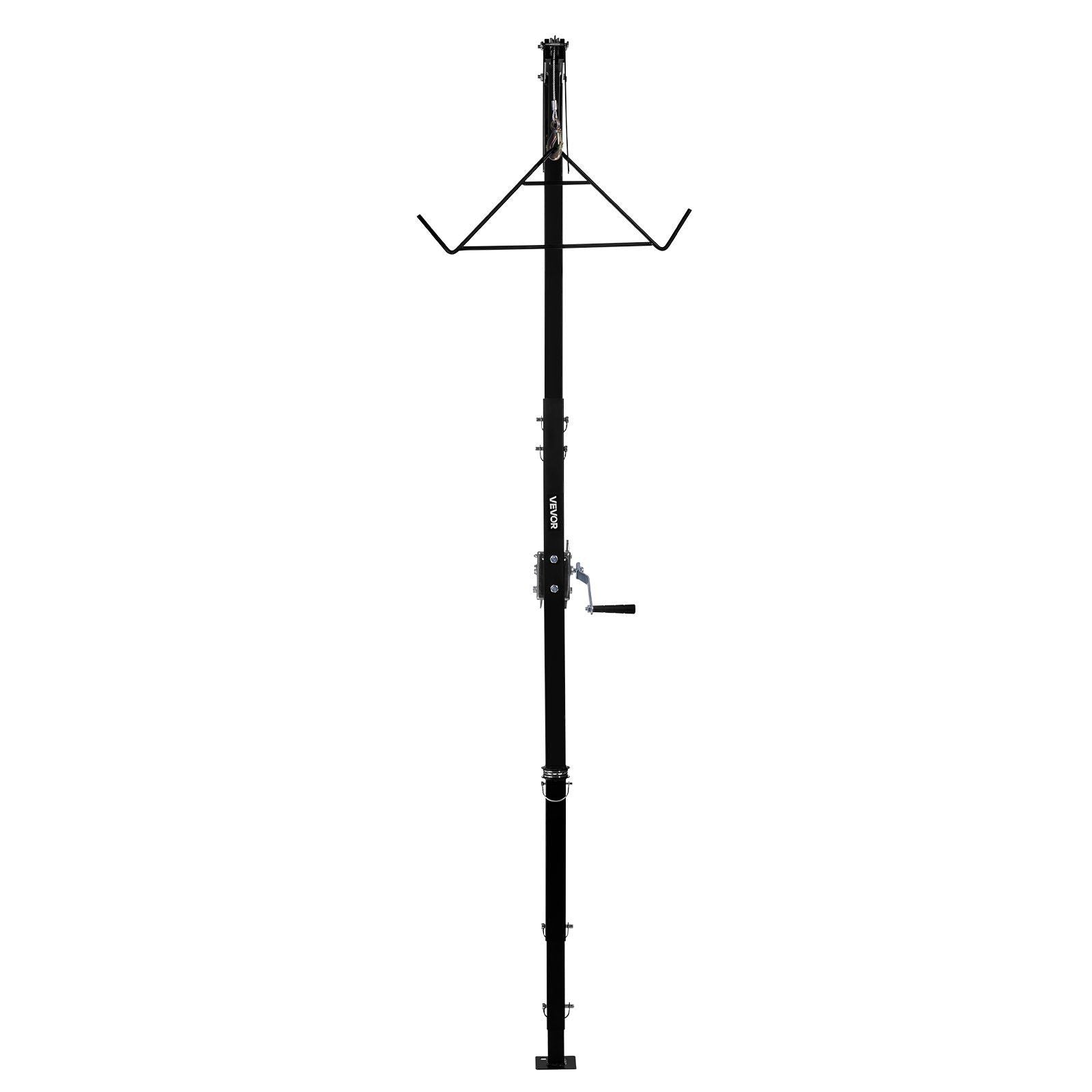 Truck Hitch Game Hoist, 500 lbs Load Capacity, Hunting Deer Hoist with 2-inch Receiver, 360-Degree Swivel V952-KCSSLSHL500L4HM93001V0