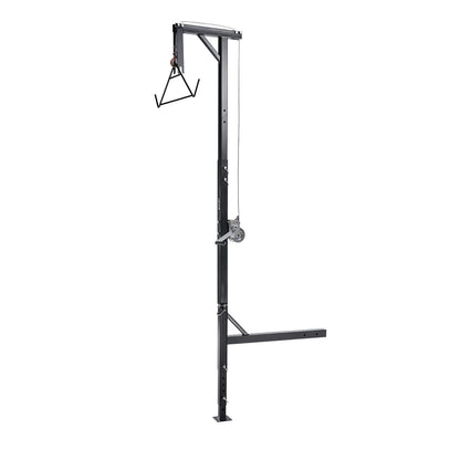 Truck Hitch Game Hoist, 600 lbs Load Capacity, Hunting Deer Hoist with 2-inch Receiver, 360-Degree Swivel V952-KCSSLSHL600LDZE1M001V0