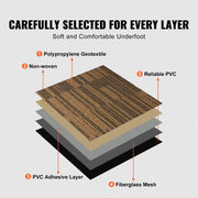 Carpet Tiles Reusable, 20"x 20"Carpet Squares With Padding Attached, Soft Padded Carpet Tiles, Easy Install V952-KCXFKDT2020YPI6HYV0
