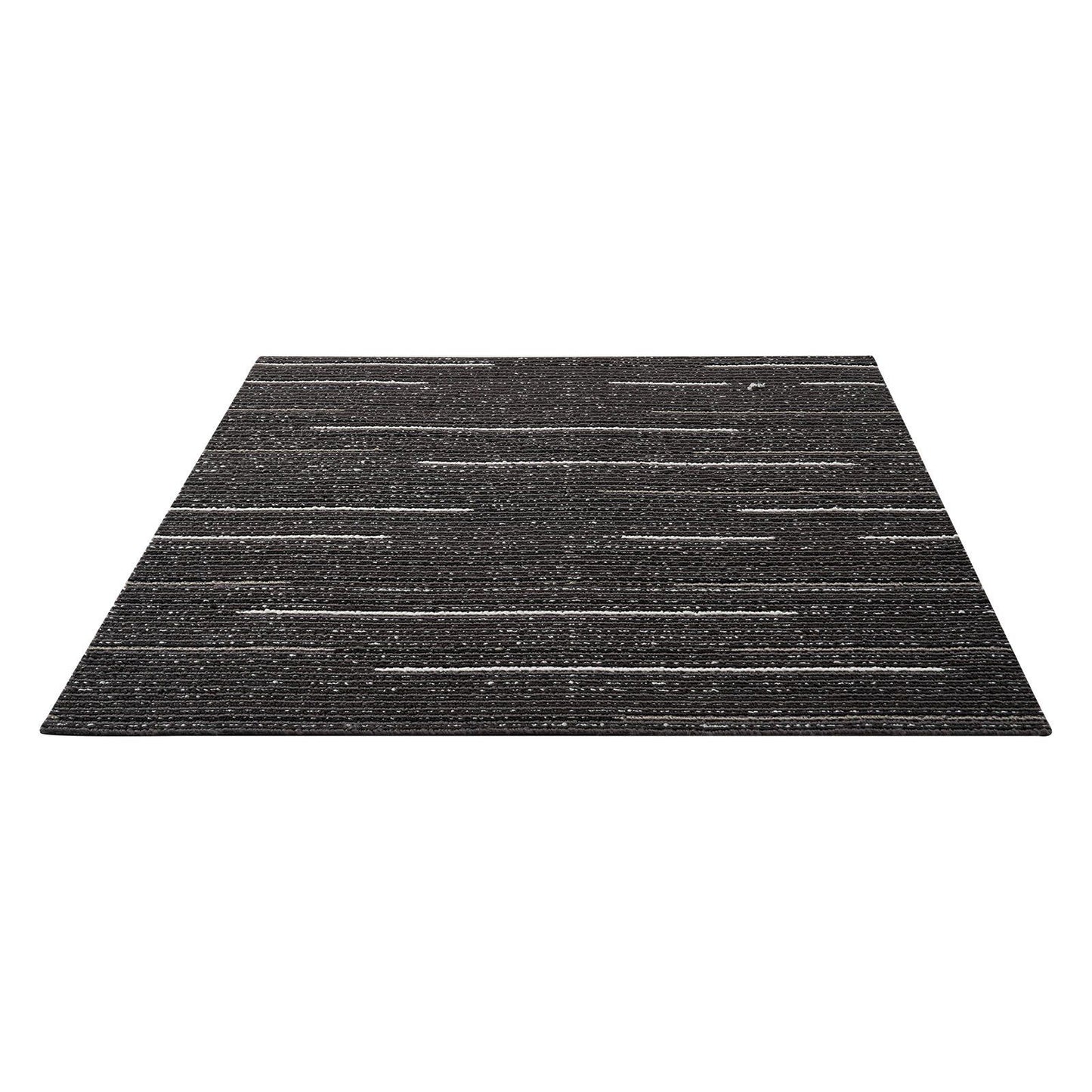 Carpet Tiles Reusable 610x610 mm, 24 PCS Modular Carpet Square Rug, Commercial Floor Soft Padded for Seamless V952-KCXFKDT2424I3DI15001V0
