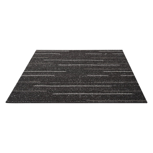 Carpet Tiles Reusable 610x610 mm, 24 PCS Modular Carpet Square Rug, Commercial Floor Soft Padded for Seamless V952-KCXFKDT2424I3DI15001V0
