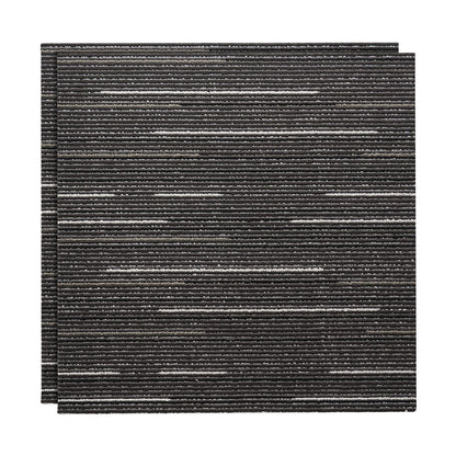 Carpet Tiles Reusable 610x610 mm, 24 PCS Modular Carpet Square Rug, Commercial Floor Soft Padded for Seamless V952-KCXFKDT2424I3DI15001V0