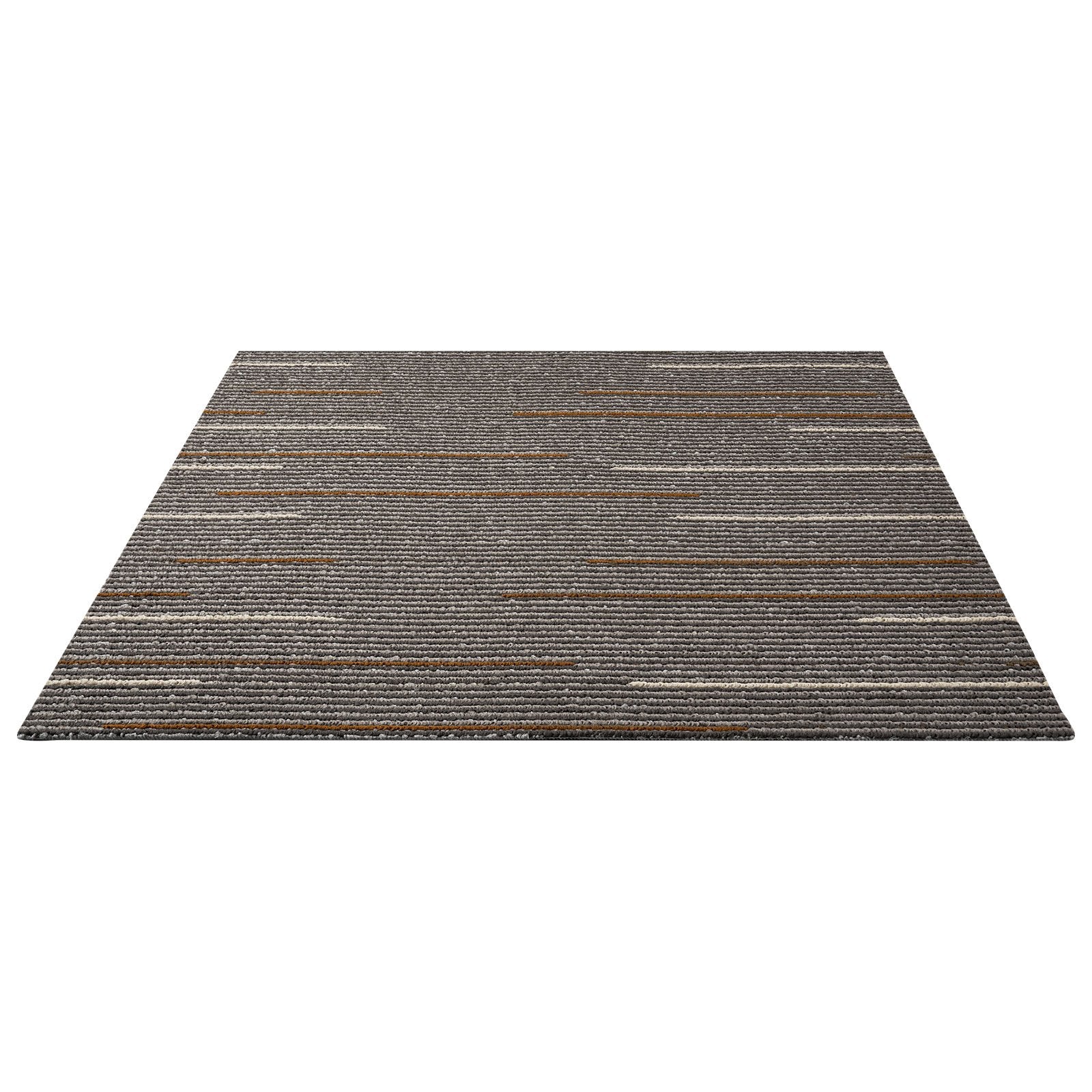 Carpet Tiles Reusable 610x610 mm, 24 PCS Modular Carpet Square Rug, Commercial Floor Soft Padded for Seamless V952-KCXFKDT2424IF0ZX7001V0