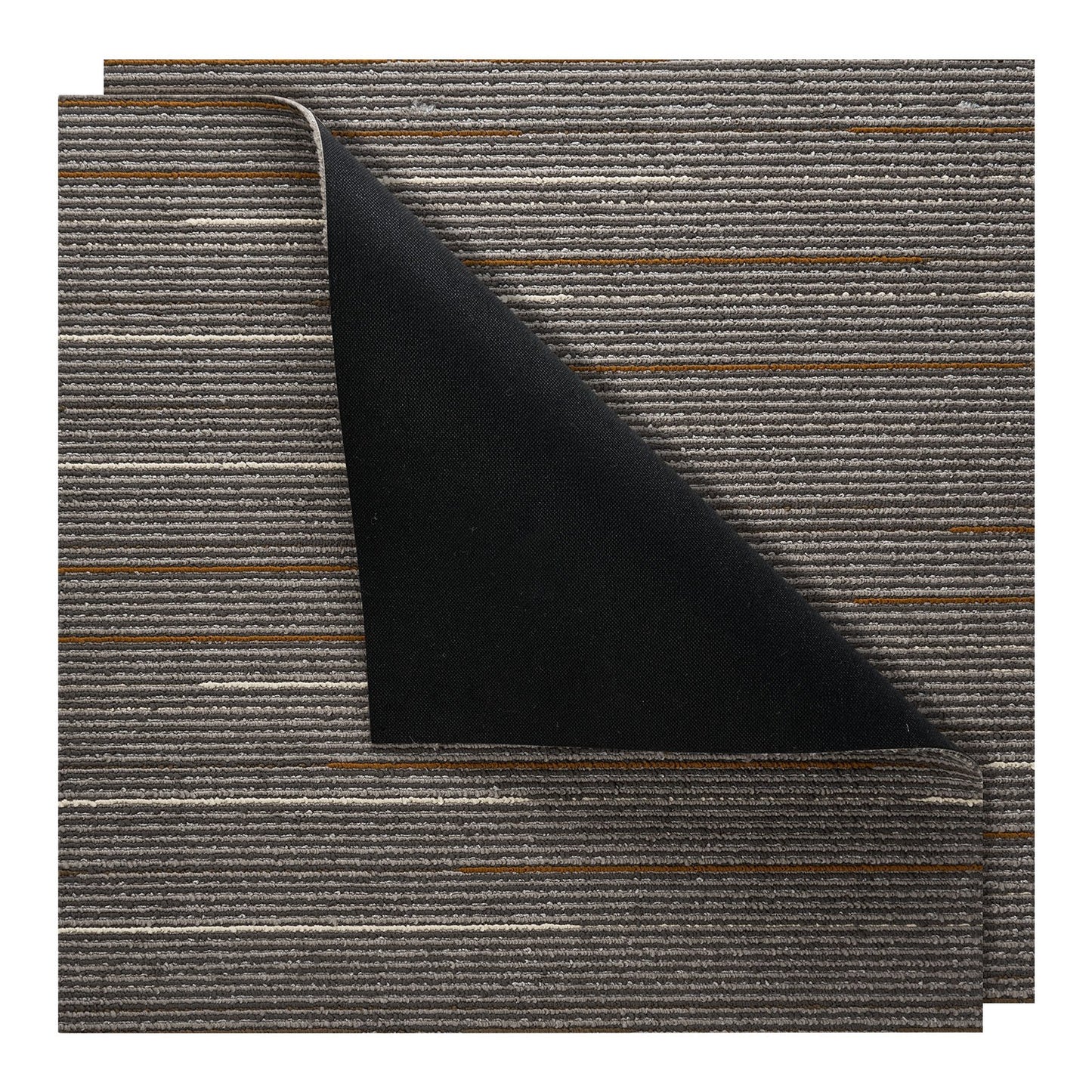 Carpet Tiles Reusable 610x610 mm, 24 PCS Modular Carpet Square Rug, Commercial Floor Soft Padded for Seamless V952-KCXFKDT2424IF0ZX7001V0