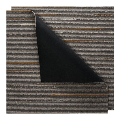 Carpet Tiles Reusable 610x610 mm, 24 PCS Modular Carpet Square Rug, Commercial Floor Soft Padded for Seamless V952-KCXFKDT2424IF0ZX7001V0