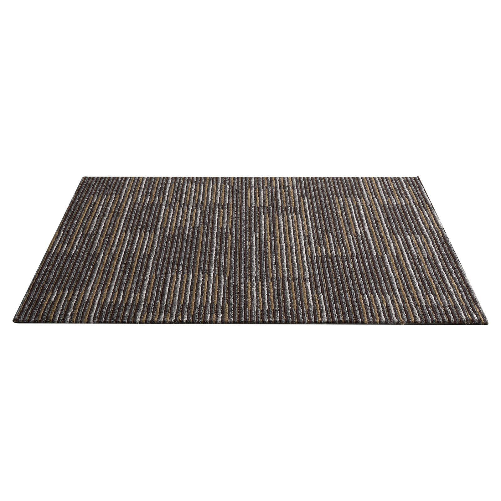 Carpet Tiles Reusable 610x610 mm, 24 PCS Modular Carpet Square Rug, Commercial Floor Soft Padded for Seamless V952-KCXFKDT2424IJ3ENO001V0
