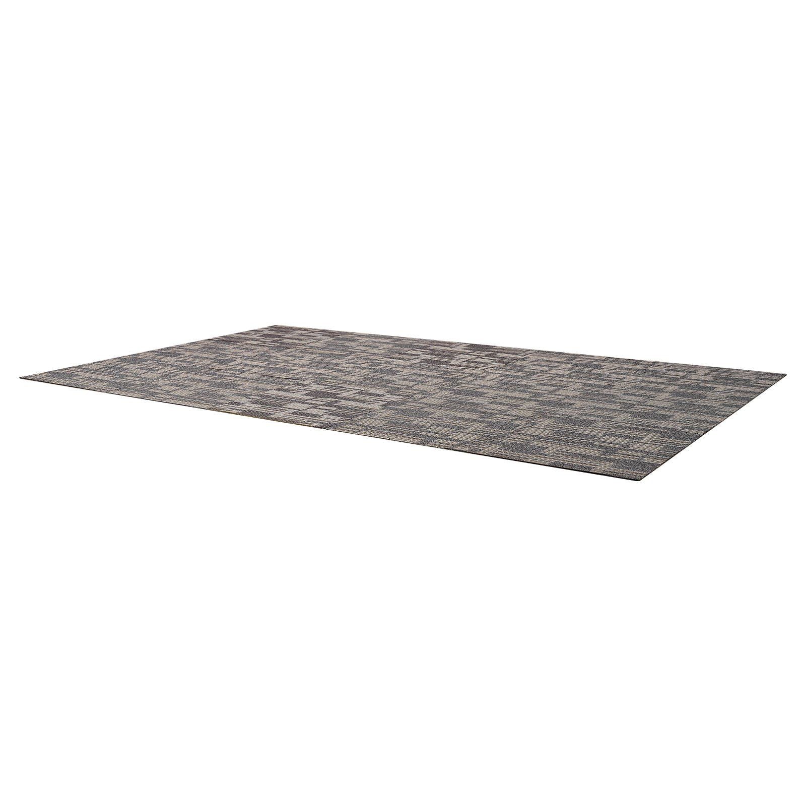 Carpet Tiles Reusable 610x610 mm, 24 PCS Modular Carpet Square Rug, Commercial Floor Soft Padded for Seamless V952-KCXFKDT2424IJ3ENO001V0