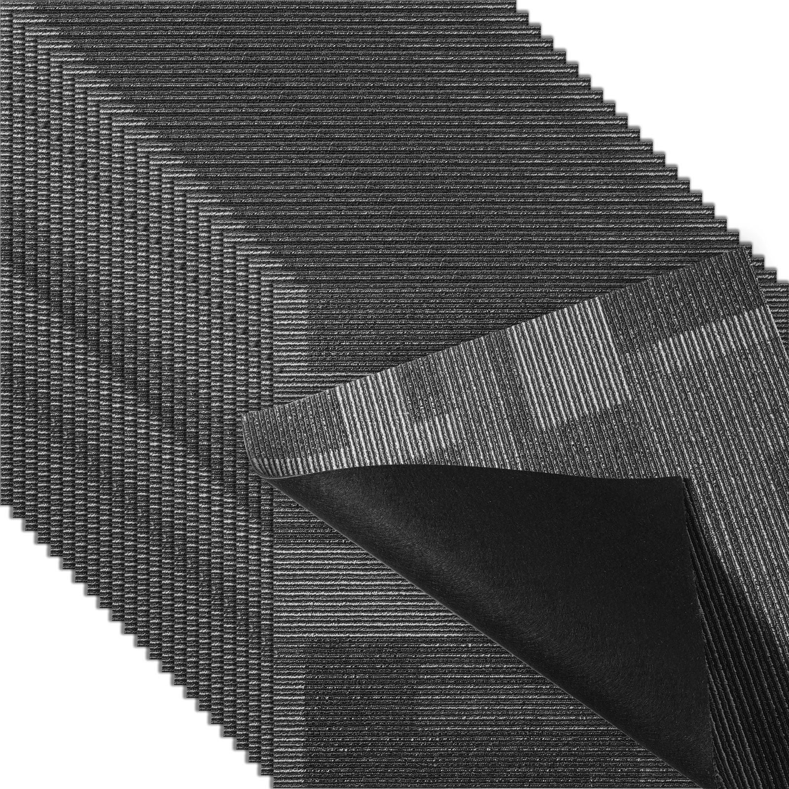 Carpet Tiles Reusable, 24"x 24"Carpet Squares With Padding Attached, Soft Padded Carpet Tiles, Easy Install V952-KCXFKDT2424YHLIXBV0