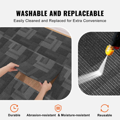 Carpet Tiles Reusable, 24"x 24"Carpet Squares With Padding Attached, Soft Padded Carpet Tiles, Easy Install V952-KCXFKDT2424YHLIXBV0