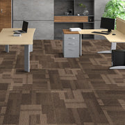 Carpet Tiles Reusable, 24"x 24"Carpet Squares With Padding Attached, Soft Padded Carpet Tiles, Easy Install V952-KCXFKDT2424YO1I6PV0