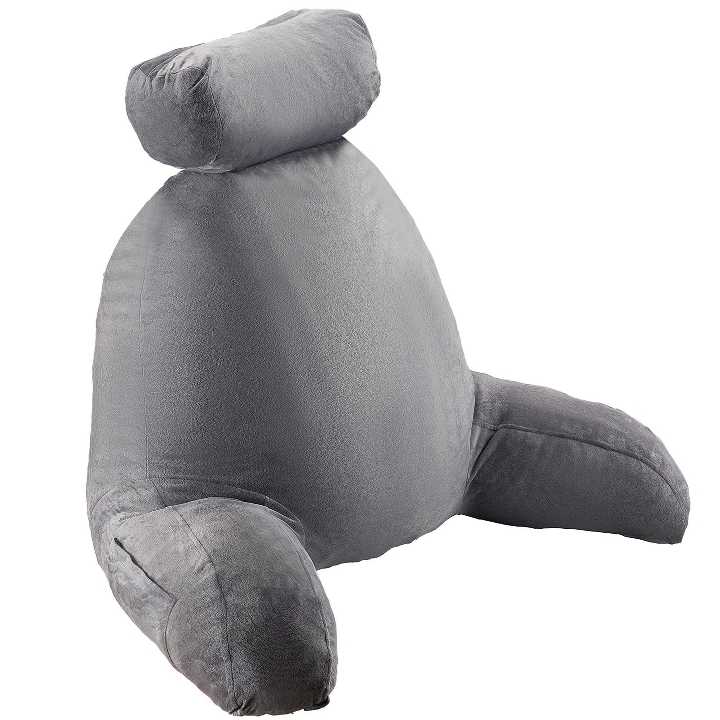 Reading Pillow, Large Bed Pillow with Removable Headrest, Back Pillow with 3 Pockets, Shredded Memory Foam V952-KCXYDZHS0000OIZHF001V0