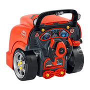 Engine Toy, 60 Pieces, Kids Mechanic Car Repair Set with Removable Parts, Lights and Sounds, Steering Wheel V952-KCYQWJHSKCZXMUPE2001V9