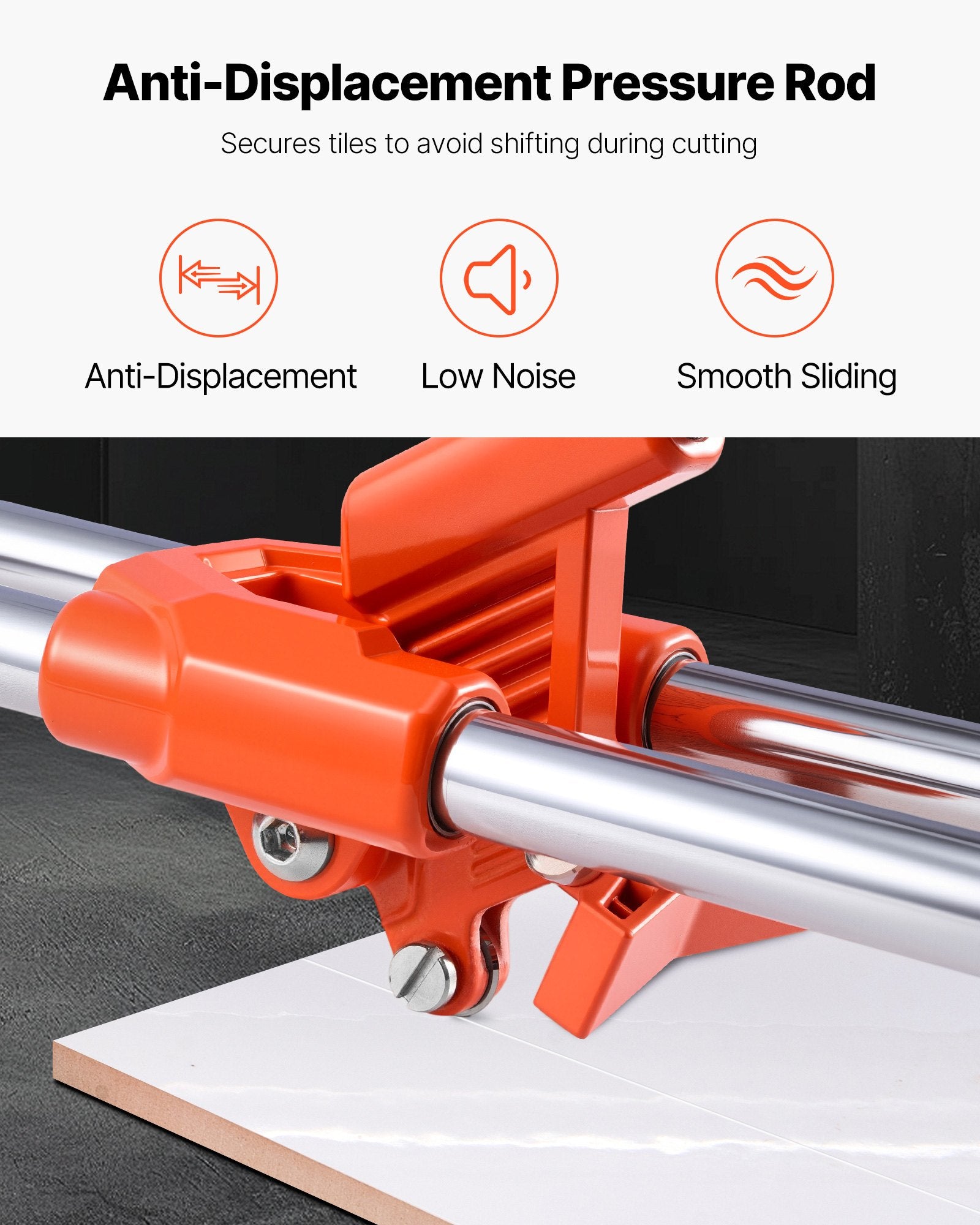 430mm Manual Tile Cutter for Wall & Polished Tiles,Double Rails for Precise Cutting, Tungsten Carbide V952-KCZQGJMSDIY04NJZS002V0