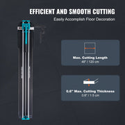 Manual Tile Cutter, 1200mm, Porcelain Ceramic Tile Cutter with Tungsten Carbide Cutting Wheel, Infrared V952-KCZQGJMSDIY1207LOV0
