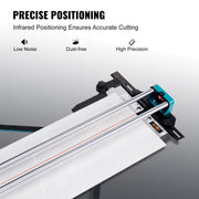 Manual Tile Cutter, 1200mm, Porcelain Ceramic Tile Cutter with Tungsten Carbide Cutting Wheel, Infrared V952-KCZQGJMSDIY1207LOV0