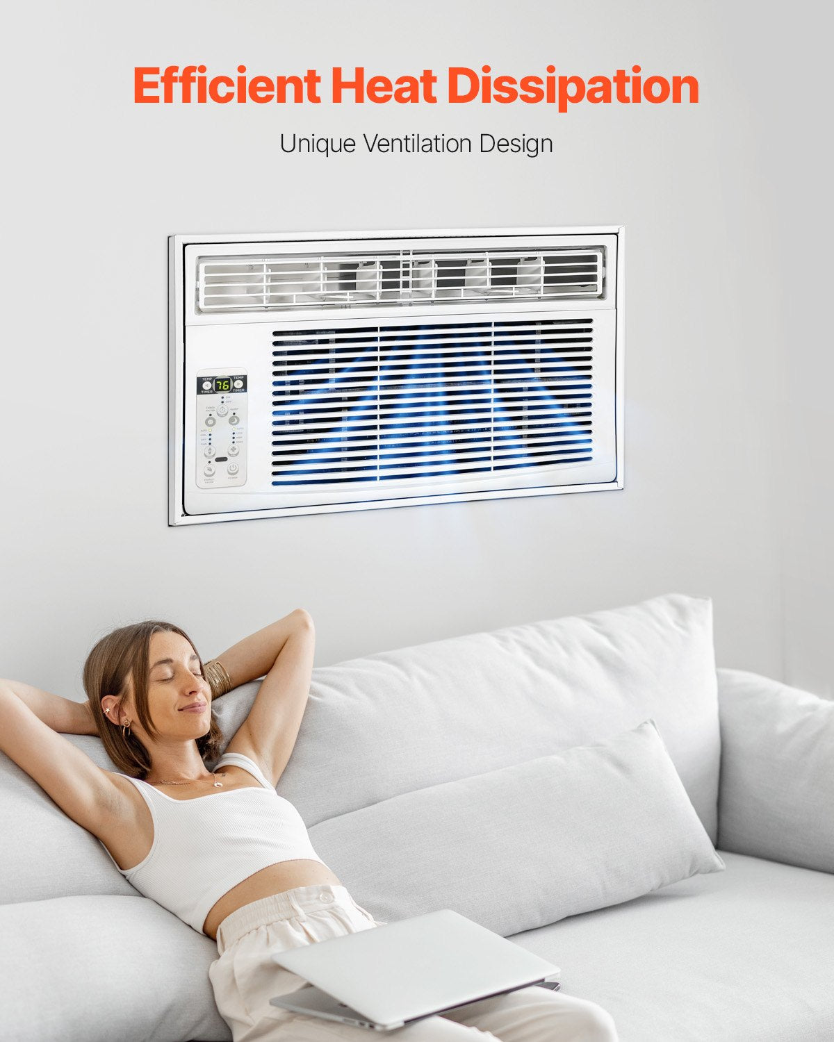 Air Conditioner Wall Sleeve 26 in Universal Through the Wall AC Sleeve V952-KDCJT26INCHBZQAAIV0