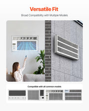 Air Conditioner Wall Sleeve 26 in with Exterior Grille Wall AC Sleeve V952-KDCJT26INCHDFWX63V0