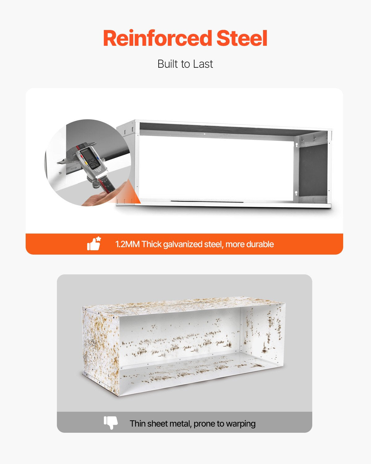 Air Conditioner Wall Sleeve 42 in Universal Through the Wall AC Sleeve V952-KDCJT42INCHBOH3PIV0