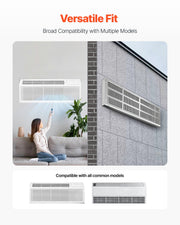 Air Conditioner Wall Sleeve 42 in with Exterior Grille Wall AC Sleeve V952-KDCJT42INCHD3IX7CV0