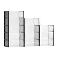 Shoe Storage Boxes, 12 Pack Stackable Shoe Boxes Storage Organizers, Fit up to US Size 11, Plastic Modular V952-KDDBTMKKXHQKKM6V2001V0