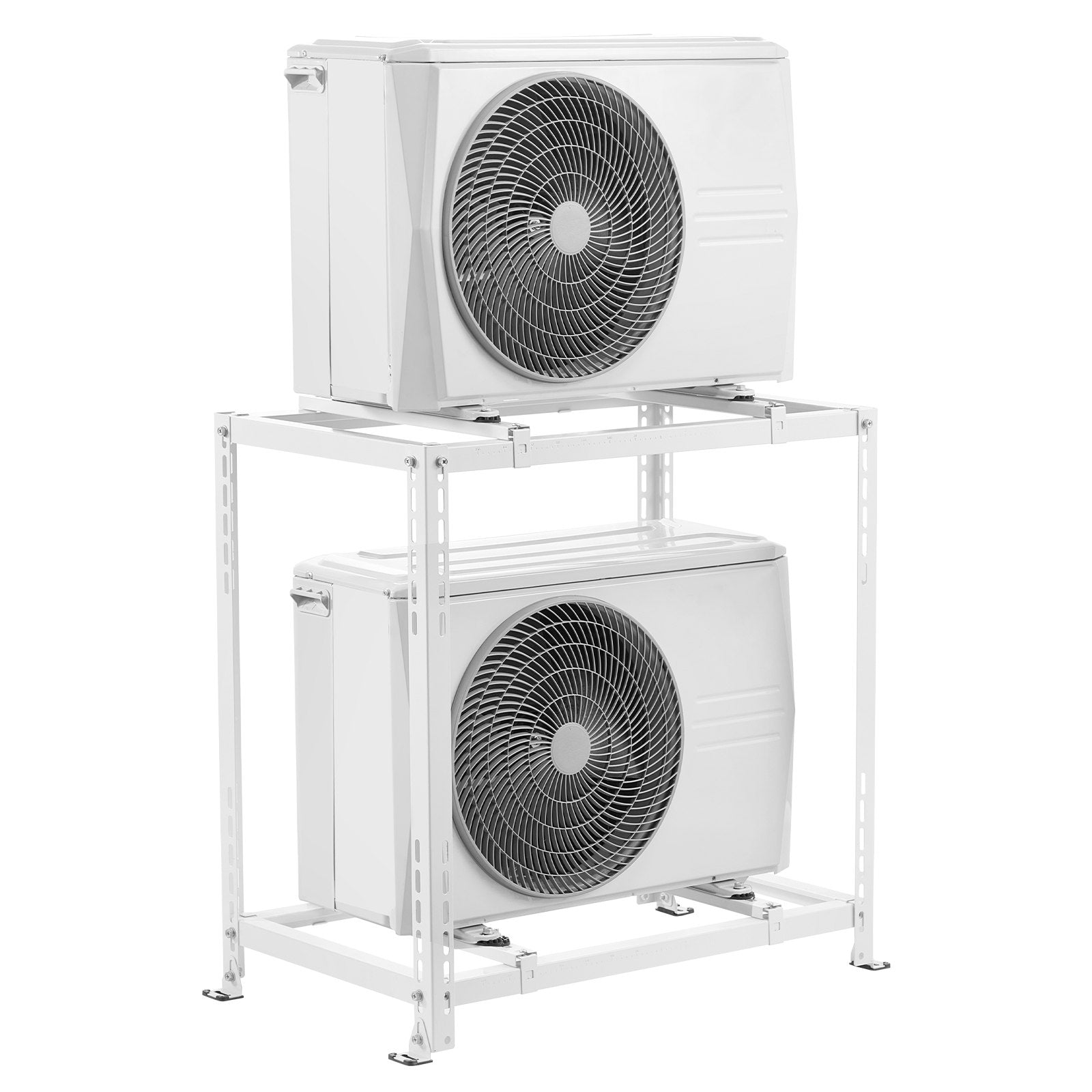 Mini Split Ground Stand, Anti-Vibration Mini Split Stand for 9000-18000 BTU Ductless Air Conditioner Heat V952-KDDMZJSCZJ9022BS6V0