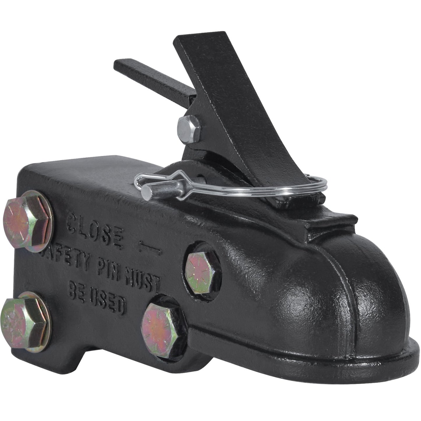Adjustable Trailer Coupler, 2-5/16" Hitch Ball, 15000 lbs Capacity, Heavy Duty Cast Channel-Mount Coupler V952-KDJXTCOHQDZ2OQEGOV0
