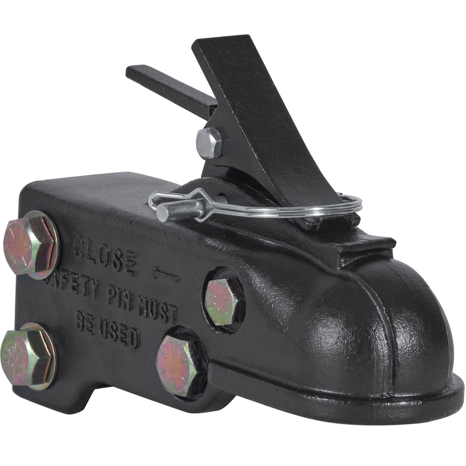 Adjustable Trailer Coupler, 2-5/16" Hitch Ball, 15000 lbs Capacity, Heavy Duty Cast Channel-Mount Coupler V952-KDJXTCOHQDZ2OQEGOV0