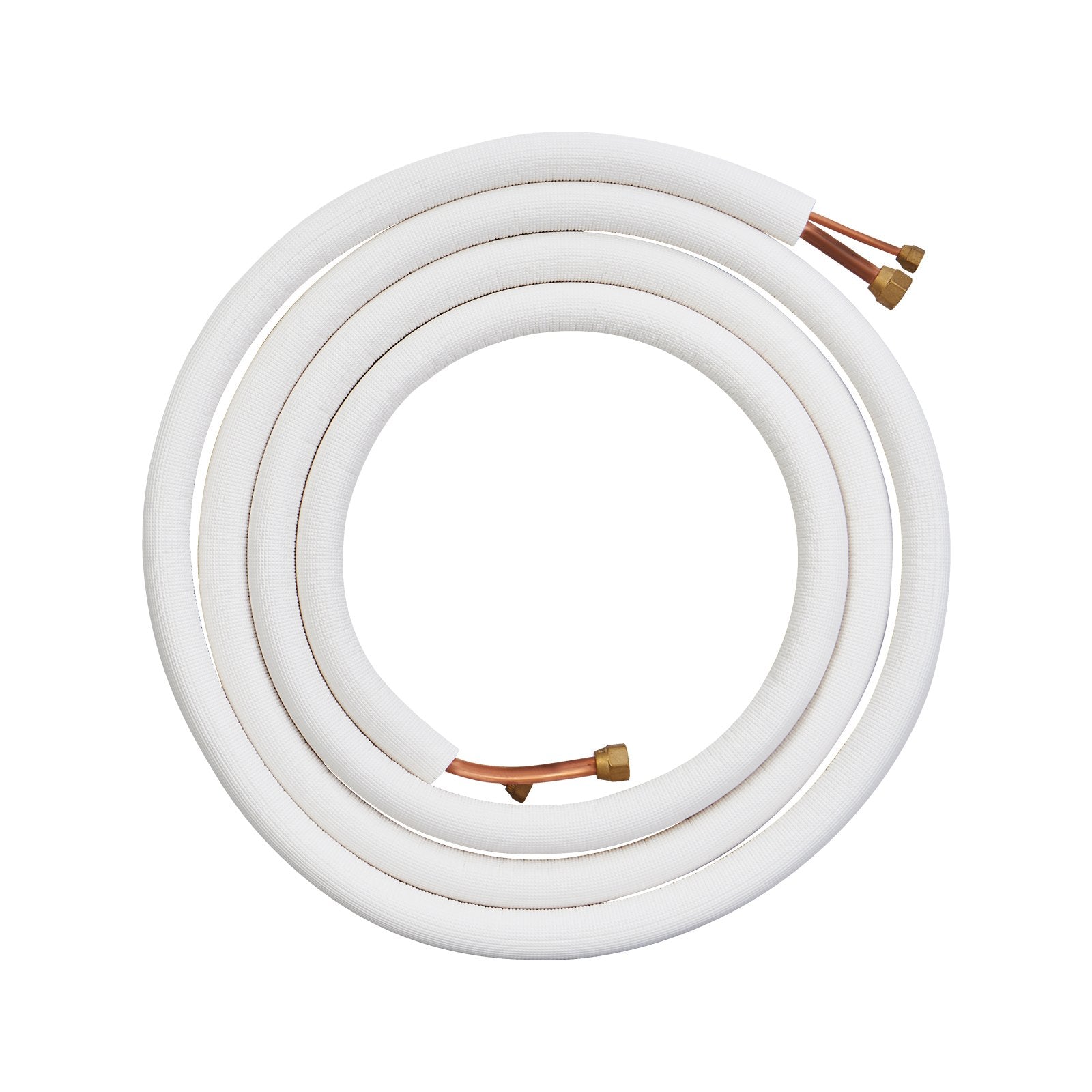 4876.8mm Mini Split Line Set, 6.4 & 12.7mm O.D Copper Pipes Tubing and Triple-Layer Insulation, for Air V952-KDLJGTJ14INCGQZOXV0