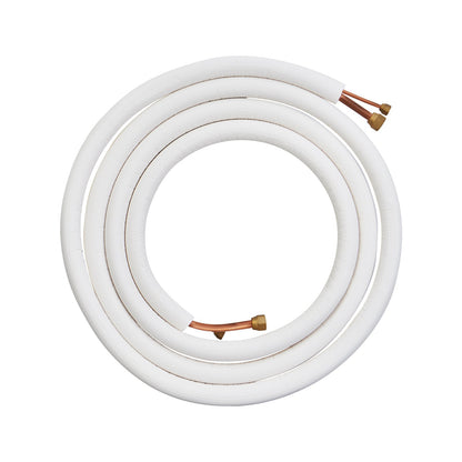 4876.8mm Mini Split Line Set, 6.4 & 12.7mm O.D Copper Pipes Tubing and Triple-Layer Insulation, for Air V952-KDLJGTJ14INCGQZOXV0