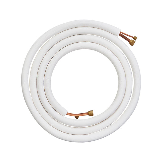 4876.8mm Mini Split Line Set, 6.4 & 12.7mm O.D Copper Pipes Tubing and Triple-Layer Insulation, for Air V952-KDLJGTJ14INCGQZOXV0