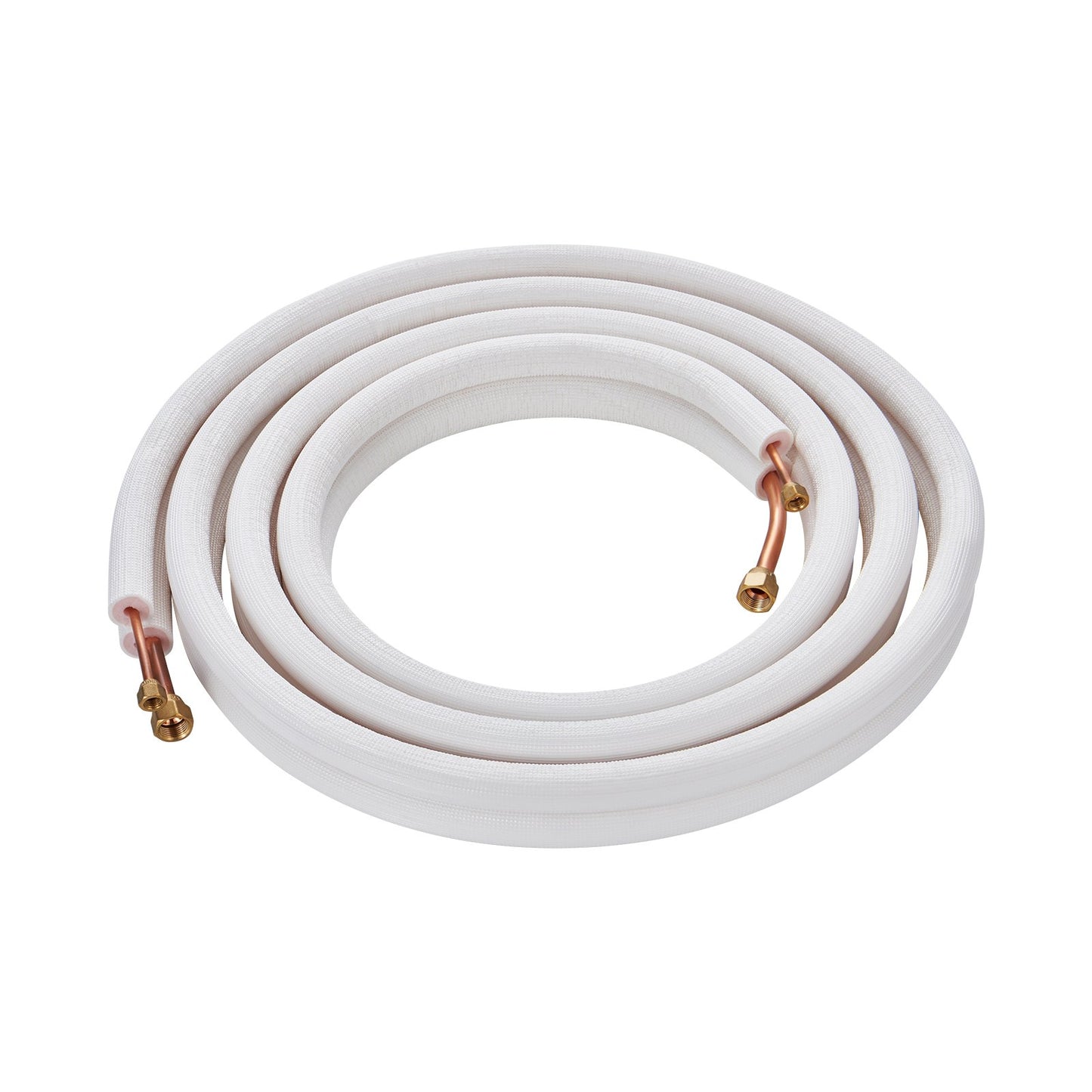 4876.8mm Mini Split Line Set, 6.4 & 12.7mm O.D Copper Pipes Tubing and Triple-Layer Insulation, for Air V952-KDLJGTJ14INCGQZOXV0
