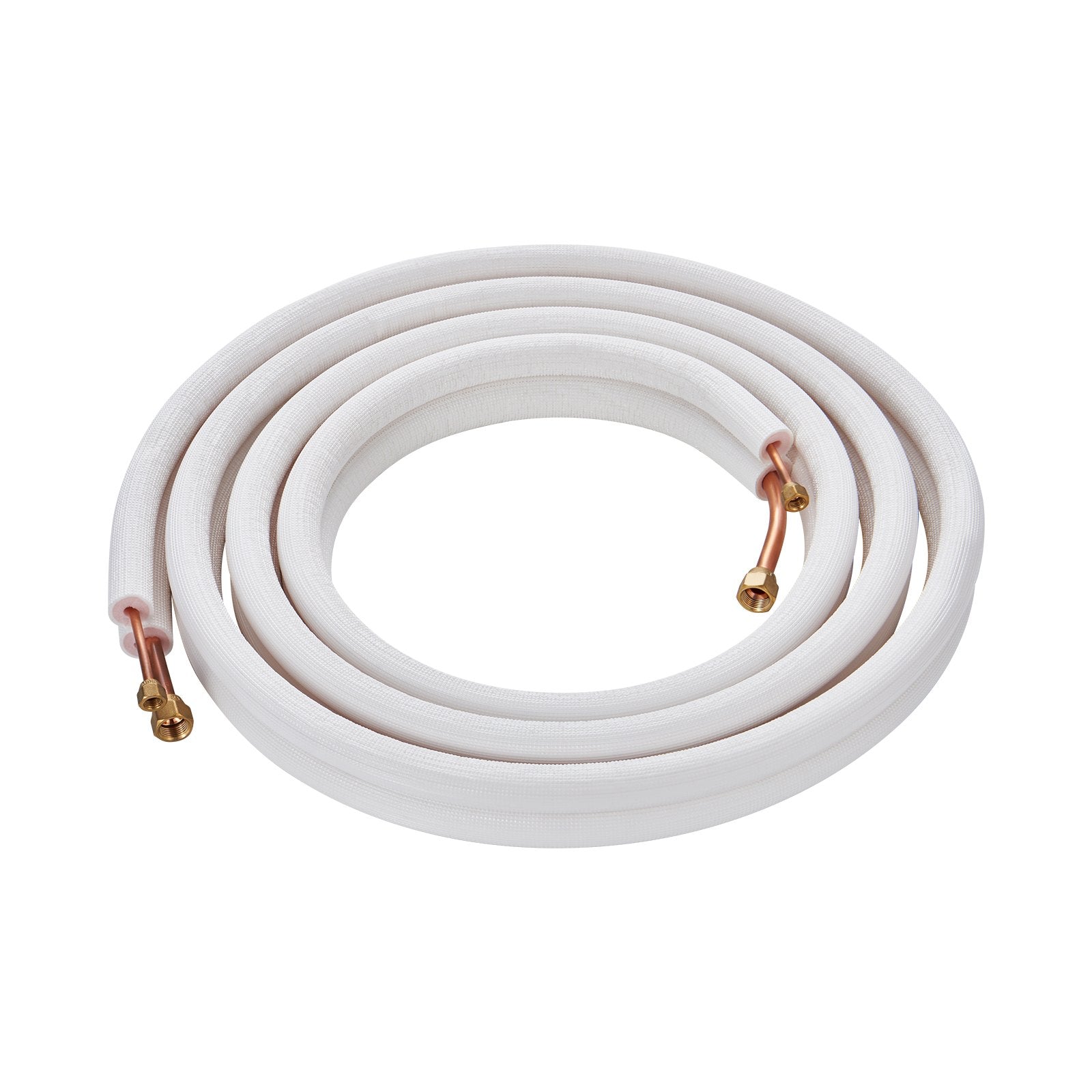 4876.8mm Mini Split Line Set, 6.4 & 12.7mm O.D Copper Pipes Tubing and Triple-Layer Insulation, for Air V952-KDLJGTJ14INCGQZOXV0