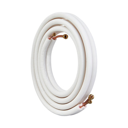 4876.8mm Mini Split Line Set, 6.4 & 12.7mm O.D Copper Pipes Tubing and Triple-Layer Insulation, for Air V952-KDLJGTJ14INCGQZOXV0
