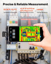 Thermal Imaging Camera for Android, 512 x 384 TISR Super Resolution, 25HZ Refresh Rate Infrared Thermal V952-KDSRCXY256191R3H6001V9