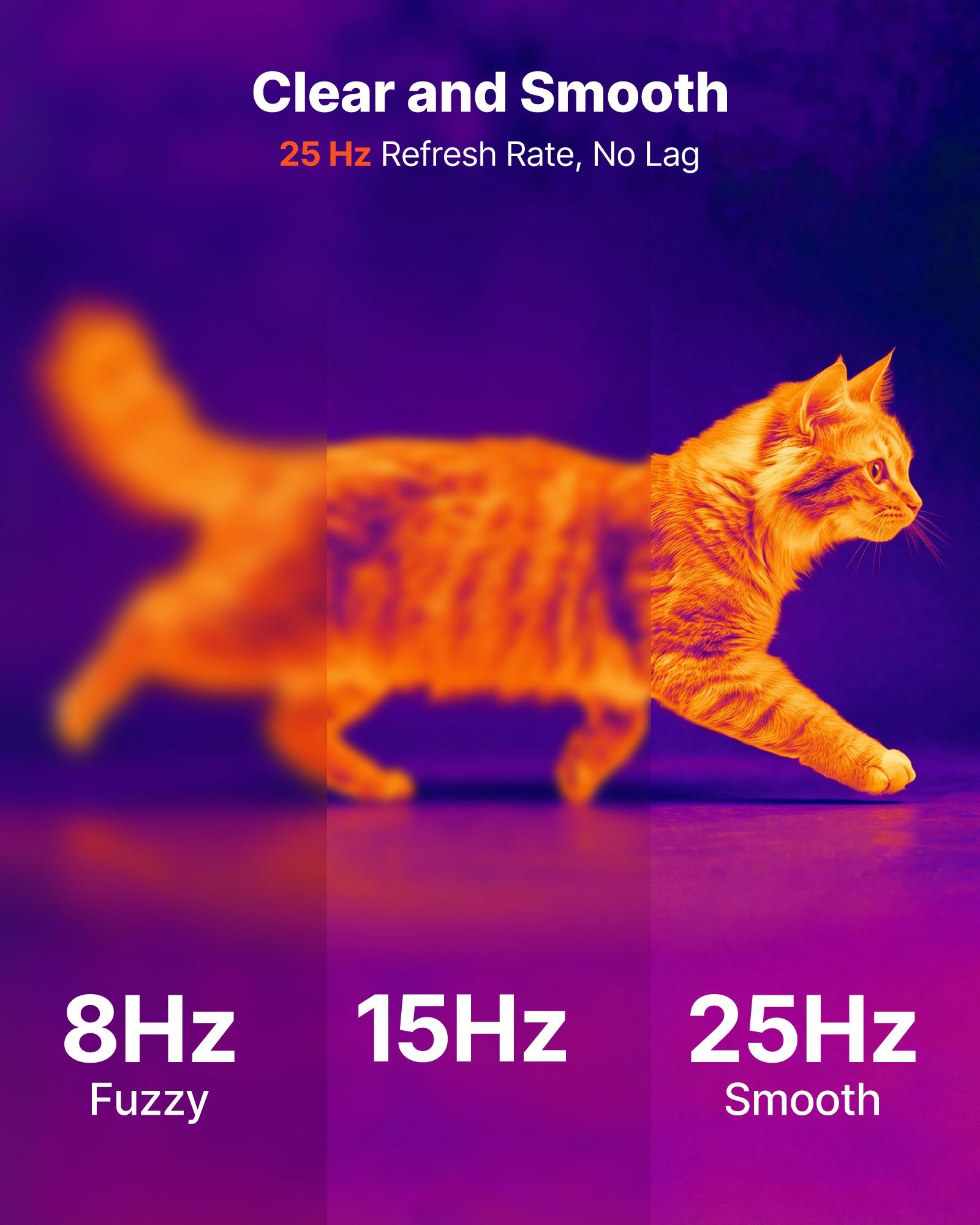 Thermal Imaging Camera for Android & iOS, 512 x 384 Super Resolution, 25HZ Refresh Rate Infrared Thermal V952-KDSRCXY256197A8E3001V9