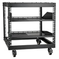 9U Open Frame Server Rack, 584.2 to 1016 mm Adjustable Depth, Free Standing or Wall Mount Network Server Rack V952-KFSJJHS9UJL25B27FV0