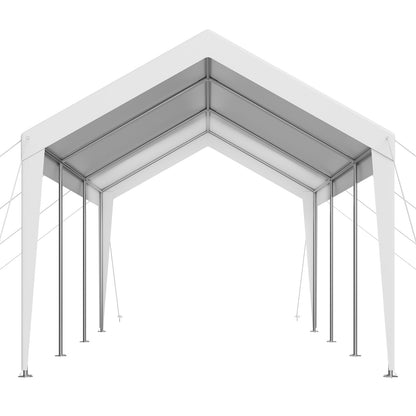 Carport Car Canopy 10 x 20 FT Heavy Duty Portable Car Shelter Tent White V952-KFSJSQCCKBS8QFX1I001V0