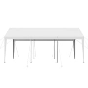 Carport Car Canopy 10 x 20 FT Heavy Duty Portable Car Shelter Tent White V952-KFSJSQCCKBS8QFX1I001V0