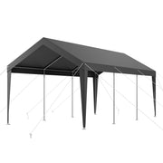 Carport Car Canopy 10 x 20 FT Heavy Duty Portable Car Shelter Tent Grey V952-KFSJSQCCKHS8DE5CF001V0