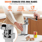 Commercial Can Opener, Heavy-Duty Manual Tabletop Cans Opener for Cans Up to 300 mm Height, Height-Adjustable V952-KGQ10YCZTGDSR7I52002V0