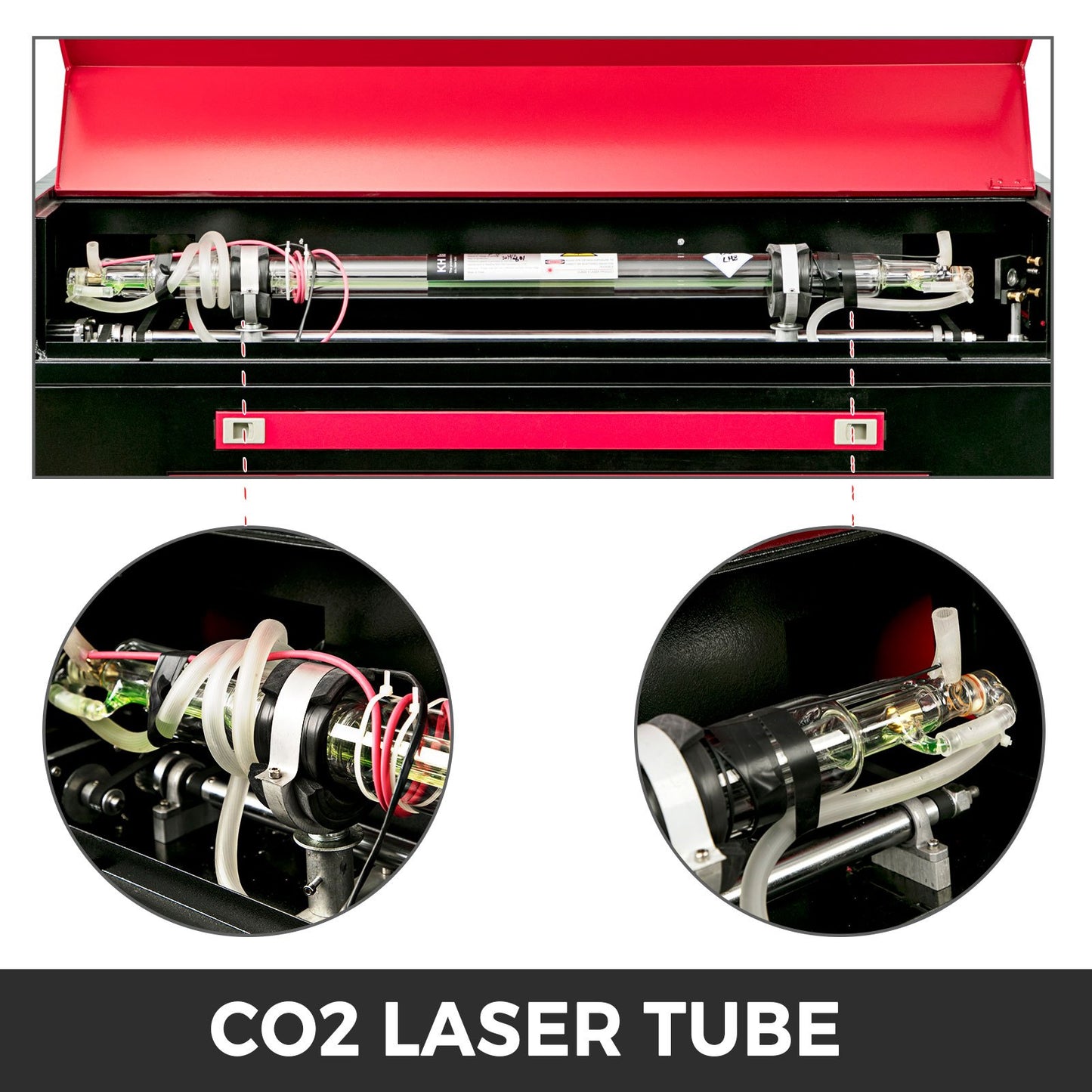 80W CO2 Laser Engraver Engraving Cutting Machine With Color Screen 700*500mm V952-KH7050DKJ80W00001V3