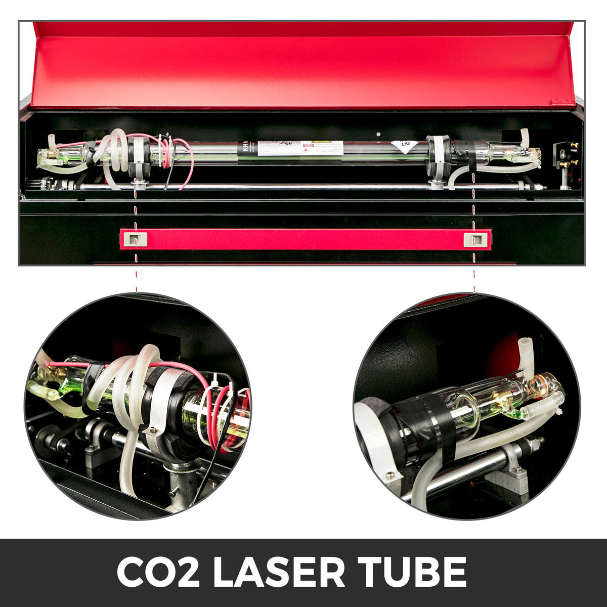 80W CO2 Laser Engraver Engraving Cutting Machine With Color Screen 700*500mm V952-KH7050DKJ80W00001V3