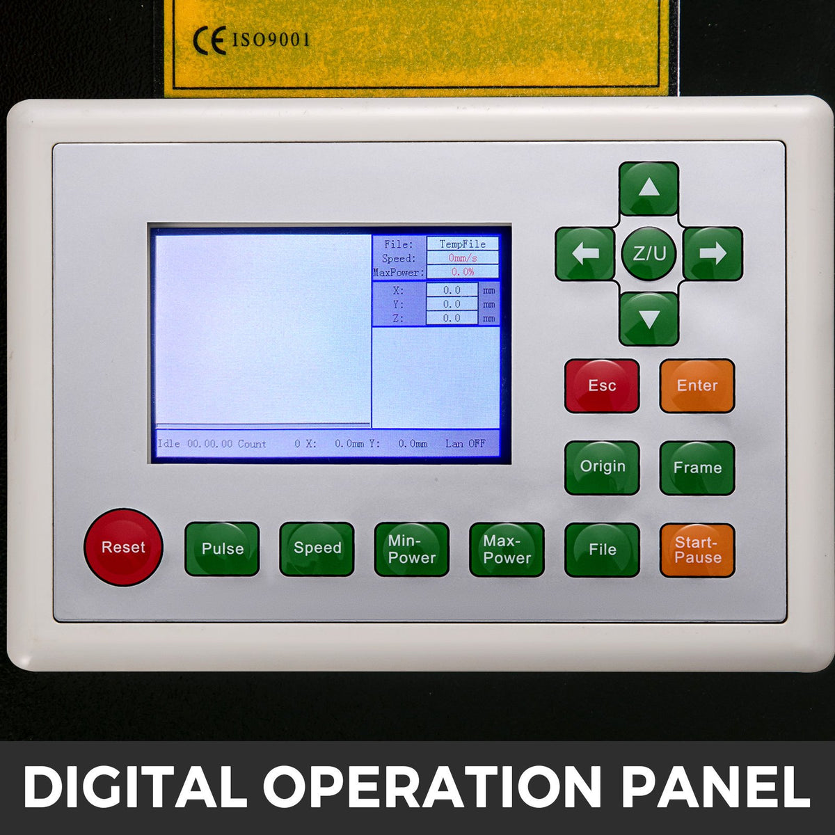 80W CO2 Laser Engraver Engraving Cutting Machine With Color Screen 700*500mm V952-KH7050DKJ80W00001V3