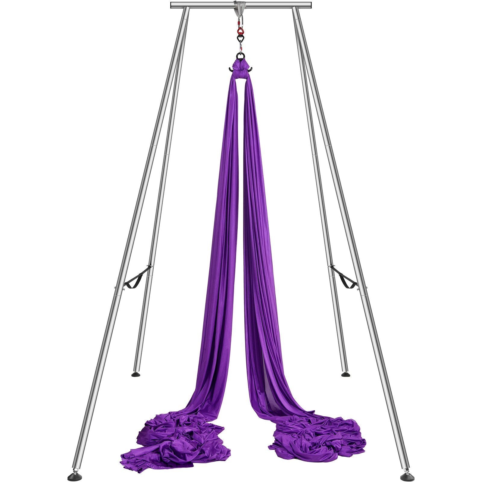 Aerial Yoga Frame & Yoga Hammock, 2950 mm Height Professional Yoga Swing Stand Comes with 12 m Length Aerial V952-KJDC293M12MDB9TTKV0