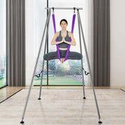 Aerial Yoga Frame & Yoga Hammock, 2950 mm Height Professional Yoga Swing Stand Comes with 12 m Length Aerial V952-KJDC293M12MDB9TTKV0