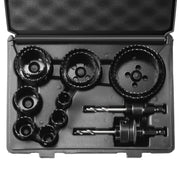 Hole Saw Kit, 11 PCS Saw Blades, 2 Drill Bits, 1 Hex Wrench, Bi Metal M42 Hole Saw Set with Carrying Case, V952-KJTJSJSPF11HOUAIGV0