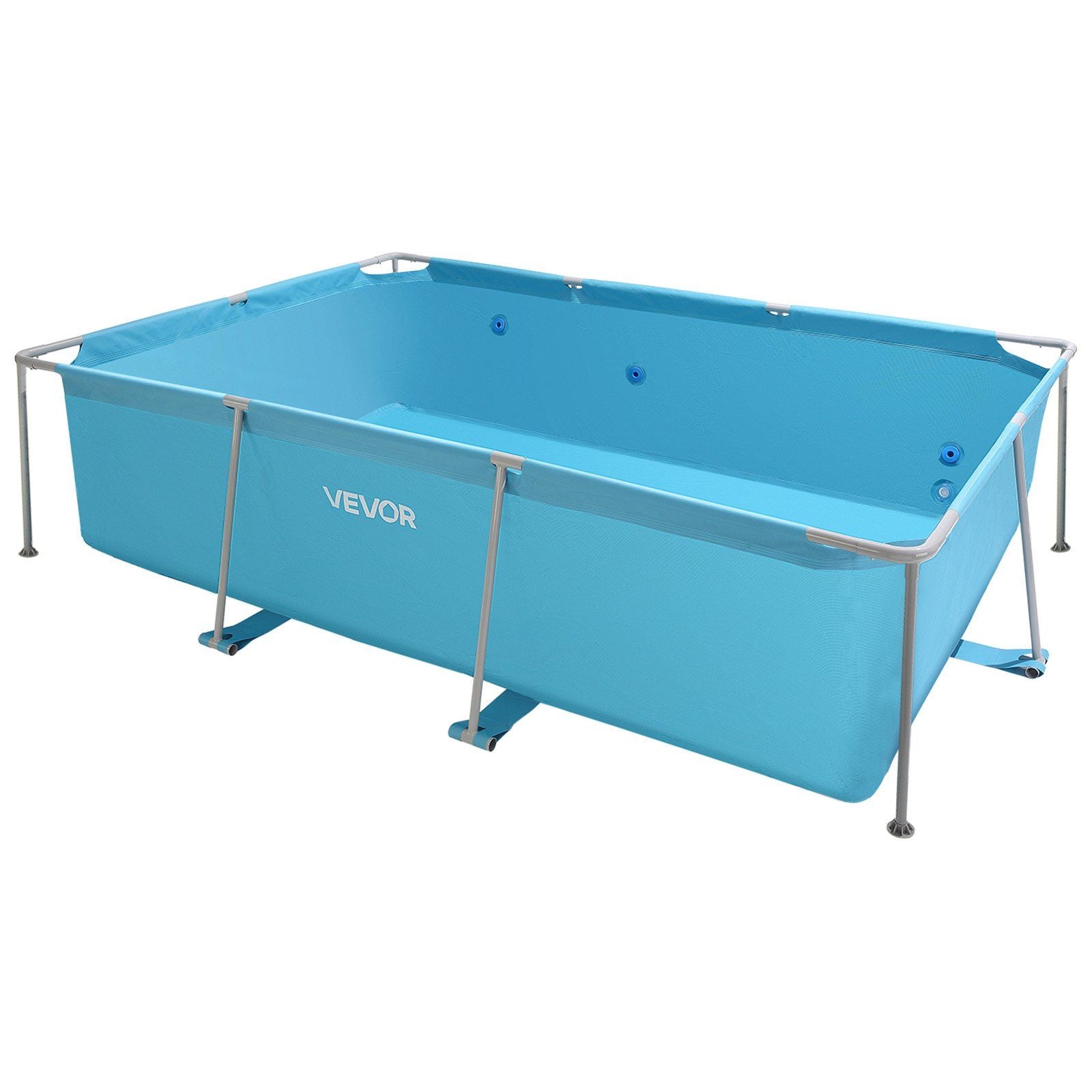 Frame Above Ground Swimming Pool, 3 x 2 x 0.762 m Rectangular Steel Metal Frame, Large Rectangle Outdoor V952-KJYYC10FT6FTP9KKK001V0