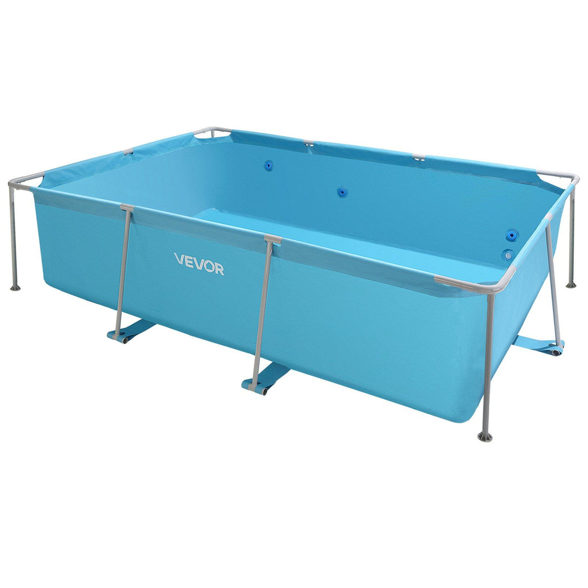 Frame Above Ground Swimming Pool, 3 x 2 x 0.762 m Rectangular Steel Metal Frame, Large Rectangle Outdoor V952-KJYYC10FT6FTP9KKK001V0